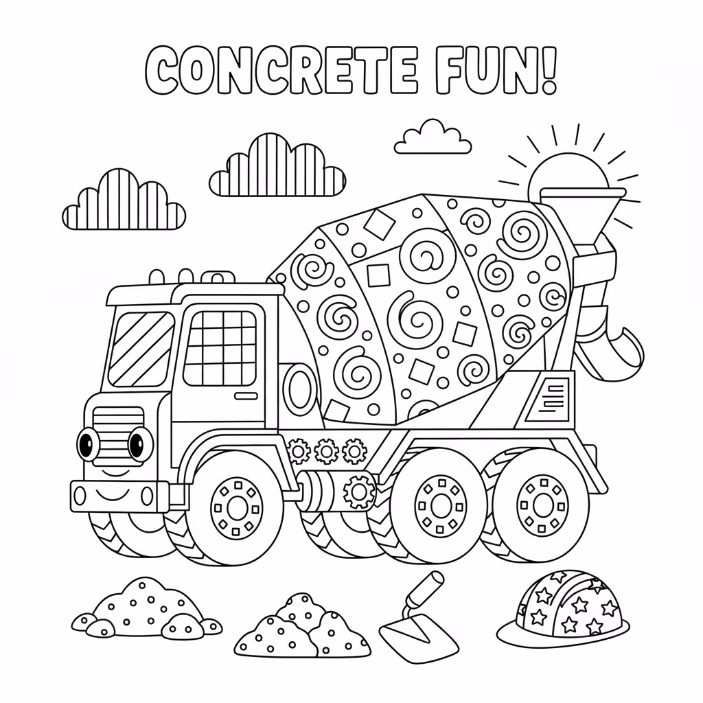 coloriage pour enfant à télécharger, niveau intermédiaire.