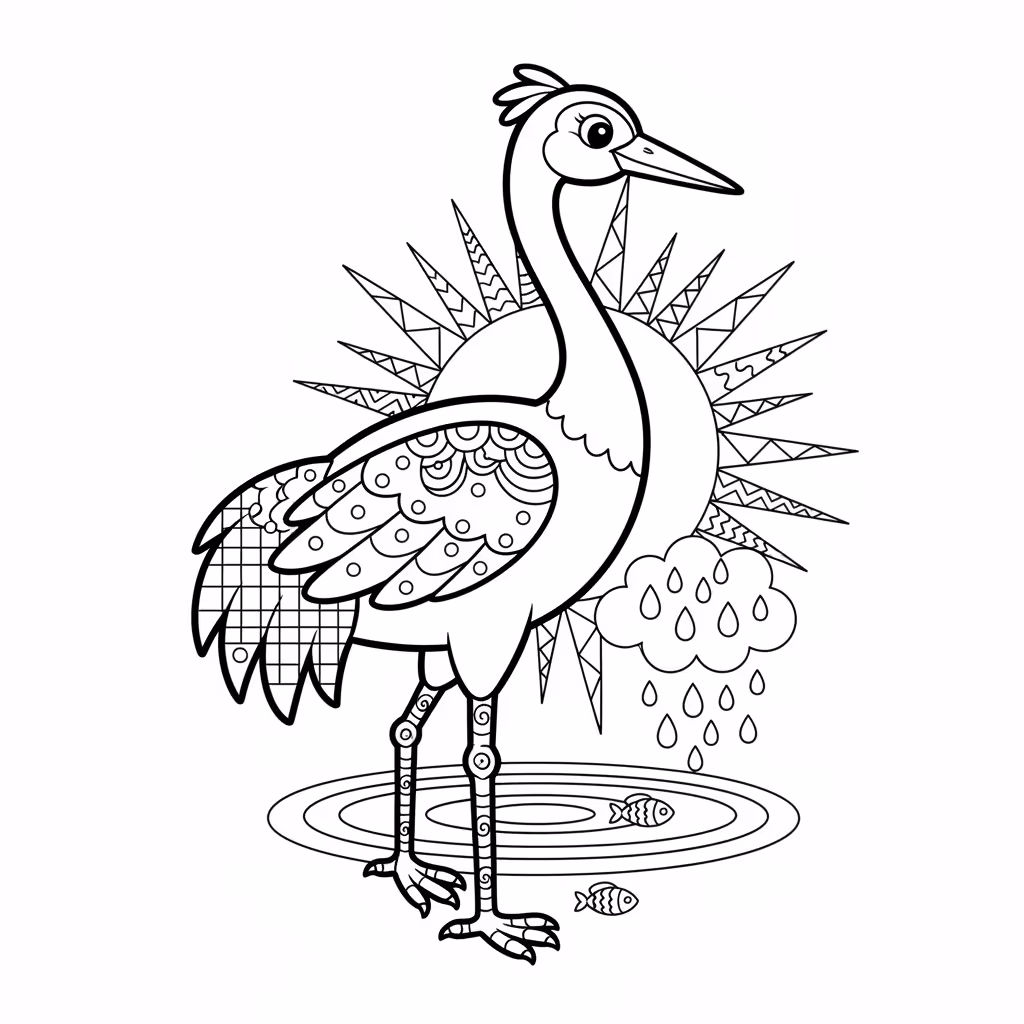 coloriage pour enfant à télécharger, niveau intermédiaire.