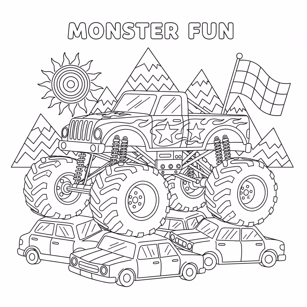 coloriage pour enfant à télécharger, niveau intermédiaire.