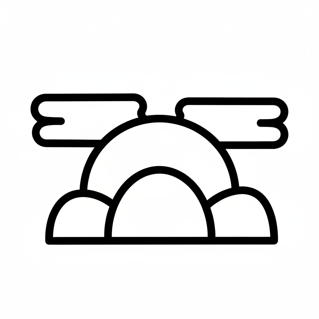 coloriage pour enfant à télécharger, niveau facile.