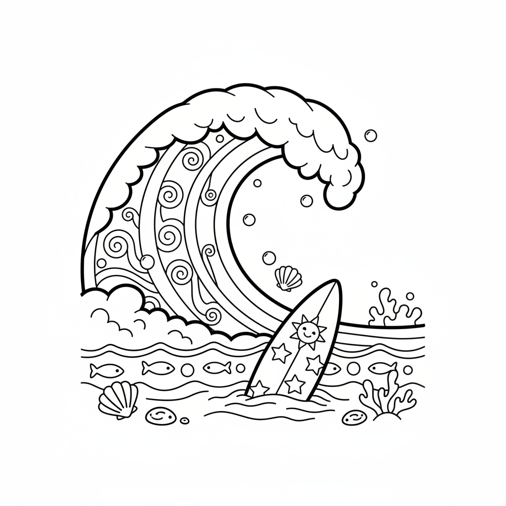 coloriage pour enfant à télécharger, niveau intermédiaire.