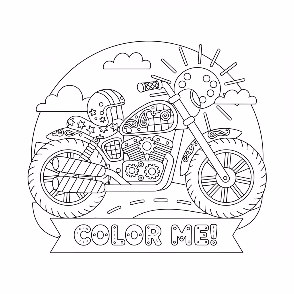 coloriage pour enfant à télécharger, niveau intermédiaire.