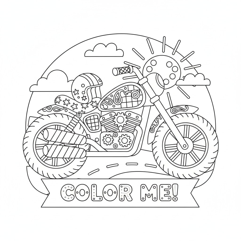 coloriage pour enfant à télécharger, niveau intermédiaire.