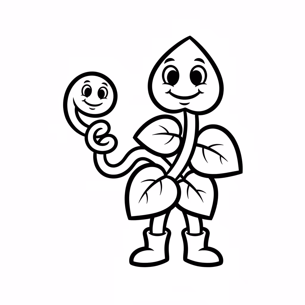 coloriage pour enfant à télécharger, niveau facile.
