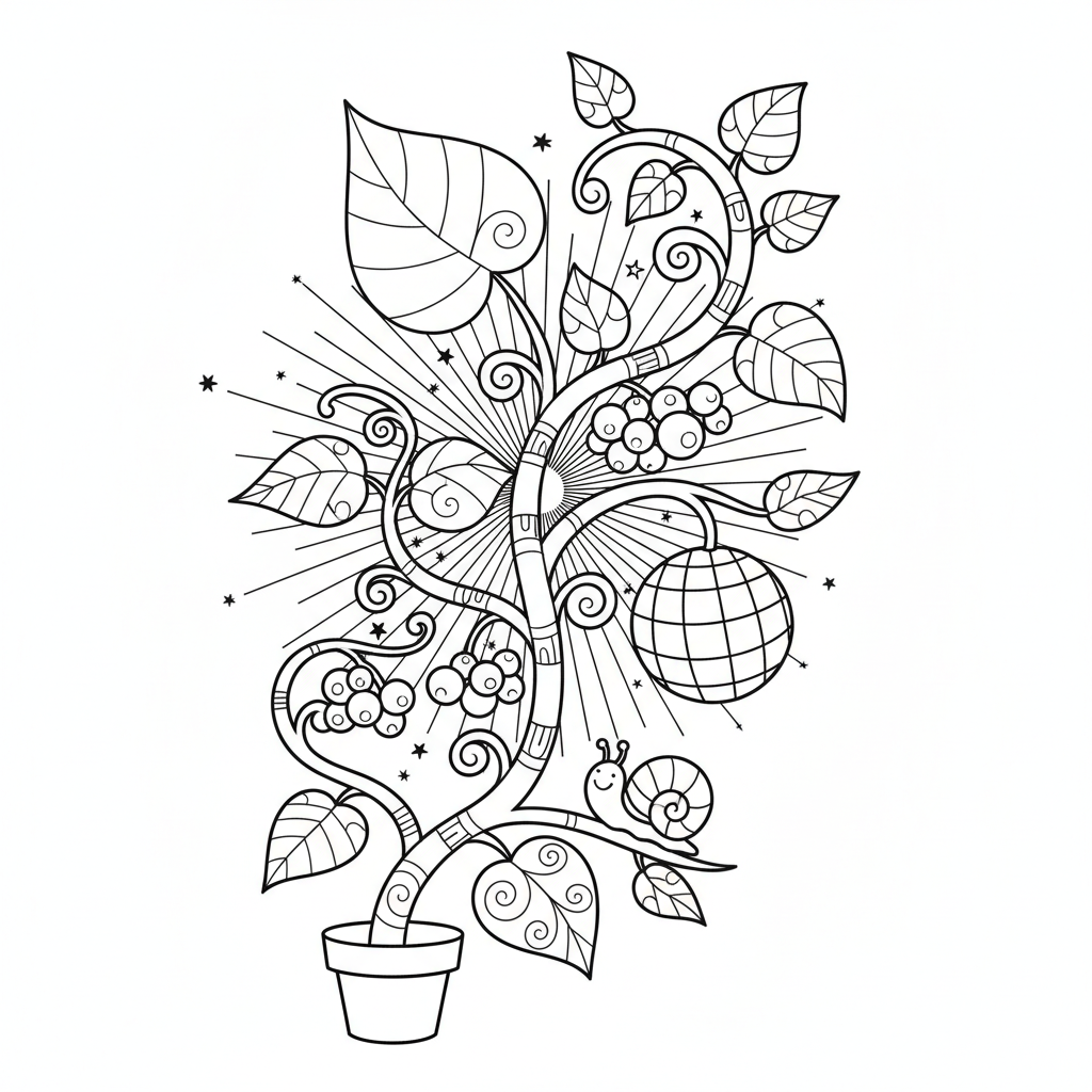 coloriage pour enfant à télécharger, niveau intermédiaire.