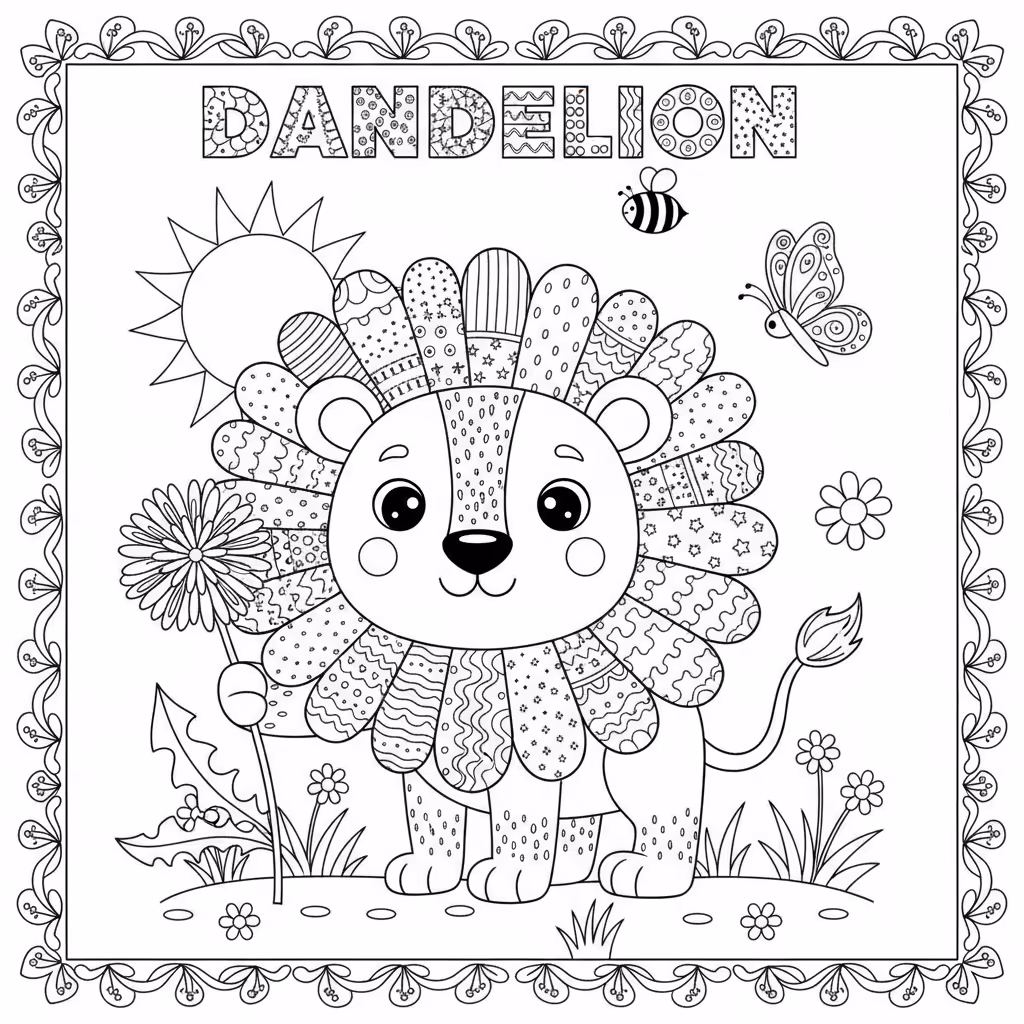 coloriage pour enfant à télécharger, niveau intermédiaire.
