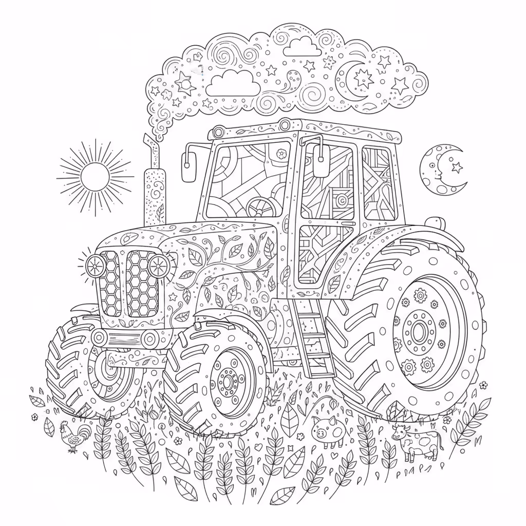 coloriage pour enfant à télécharger, niveau facile.coloriage pour enfant à télécharger, niveau difficile.