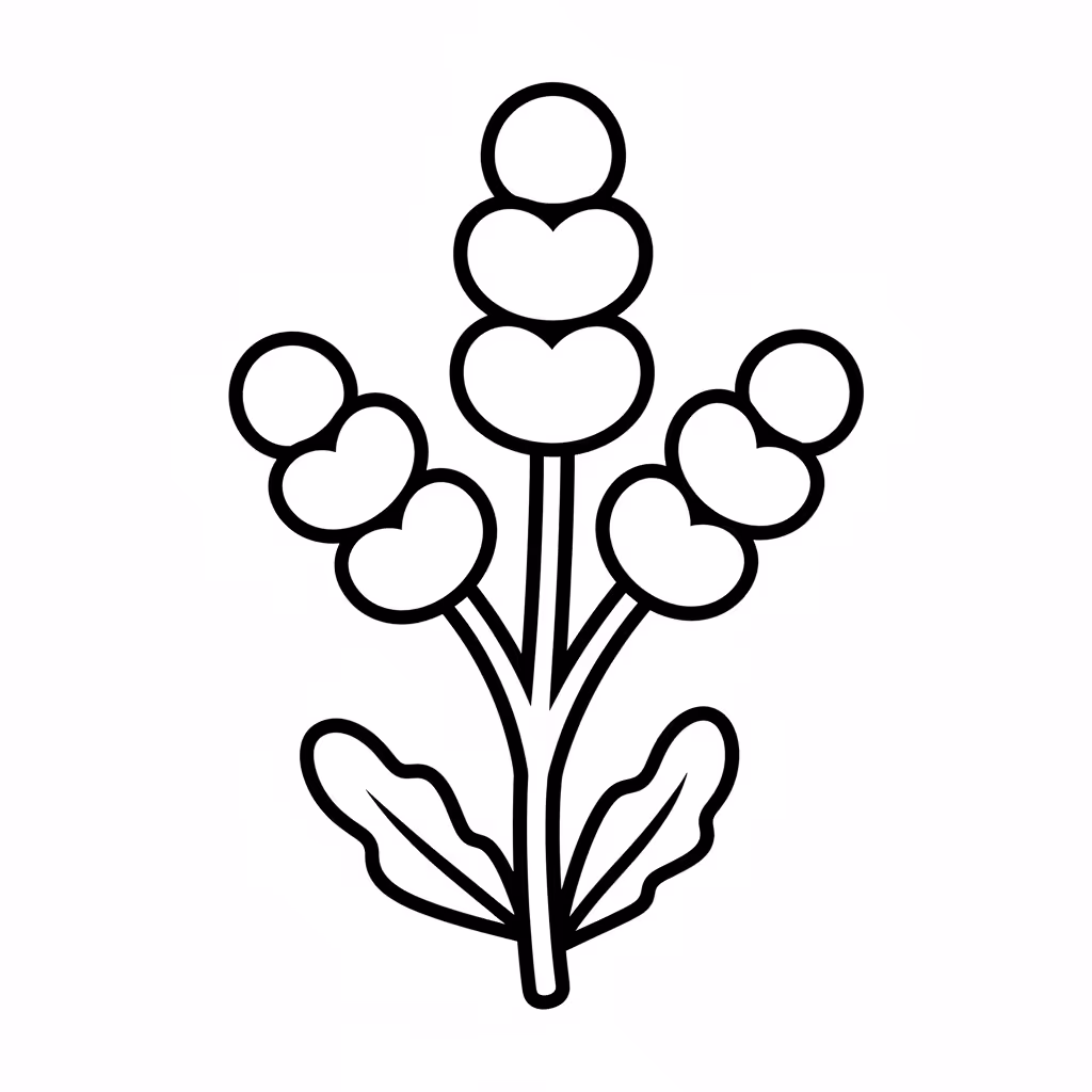 coloriage pour enfant à télécharger, niveau facile.