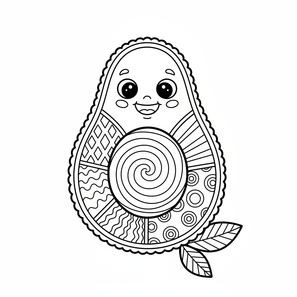 coloriage pour enfant à télécharger, niveau intermédiaire.