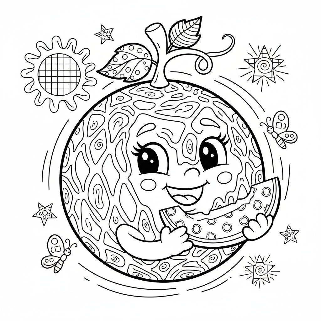 coloriage pour enfant à télécharger, niveau intermédiaire.