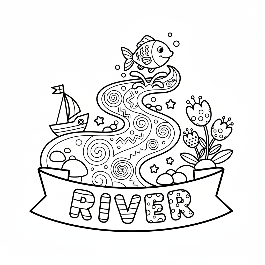 coloriage pour enfant à télécharger, niveau intermédiaire.