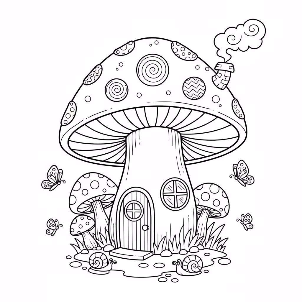 coloriage pour enfant à télécharger, niveau intermédiaire.