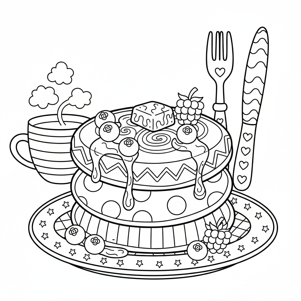 coloriage pour enfant à télécharger, niveau intermédiaire.