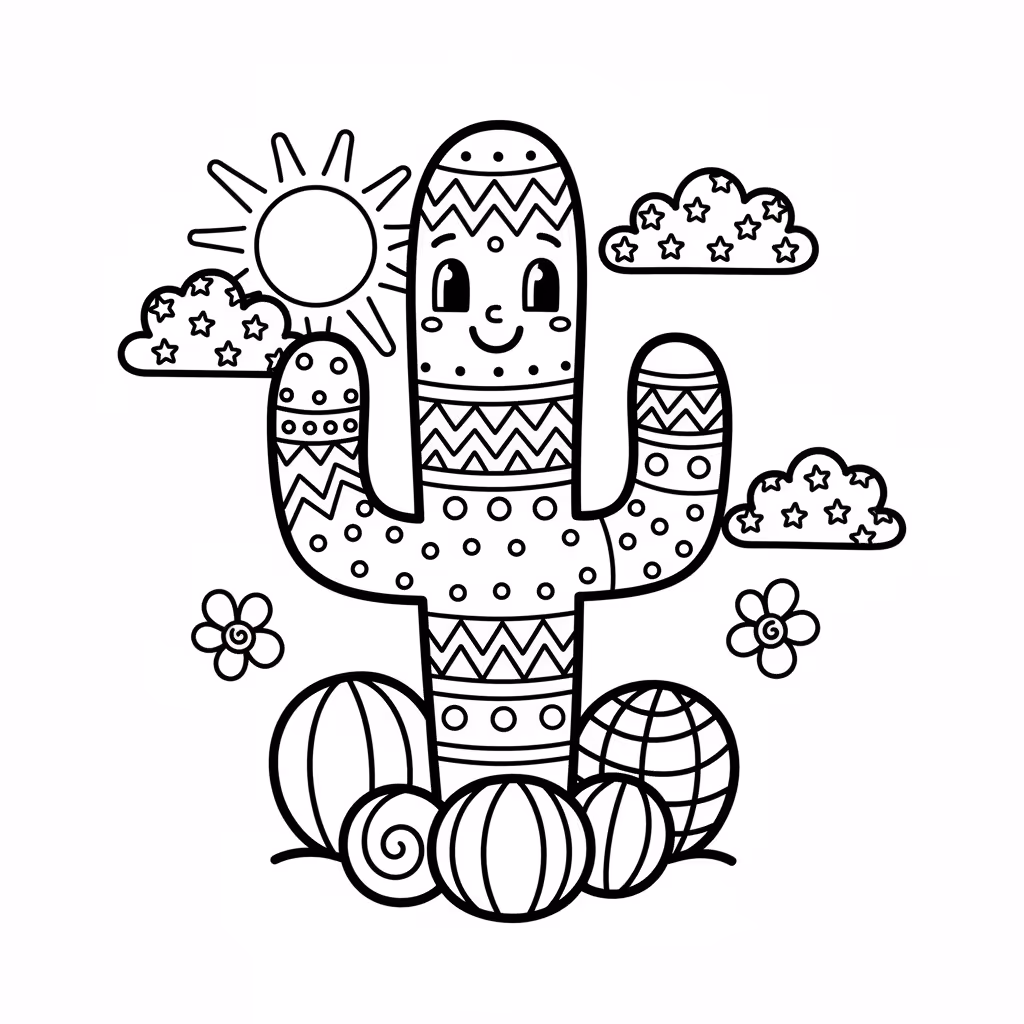 coloriage pour enfant à télécharger, niveau intermédiaire.