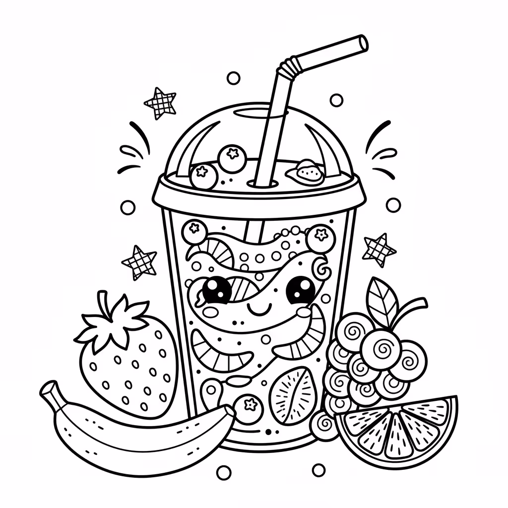 coloriage pour enfant à télécharger, niveau intermédiaire.