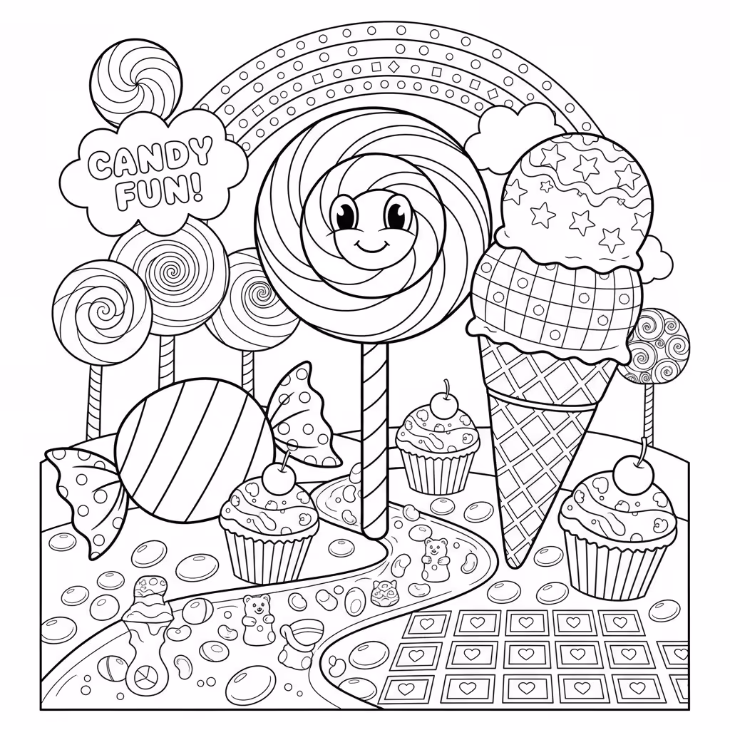 coloriage pour enfant à télécharger, niveau intermédiaire.
