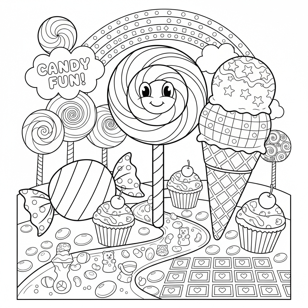 coloriage pour enfant à télécharger, niveau intermédiaire.