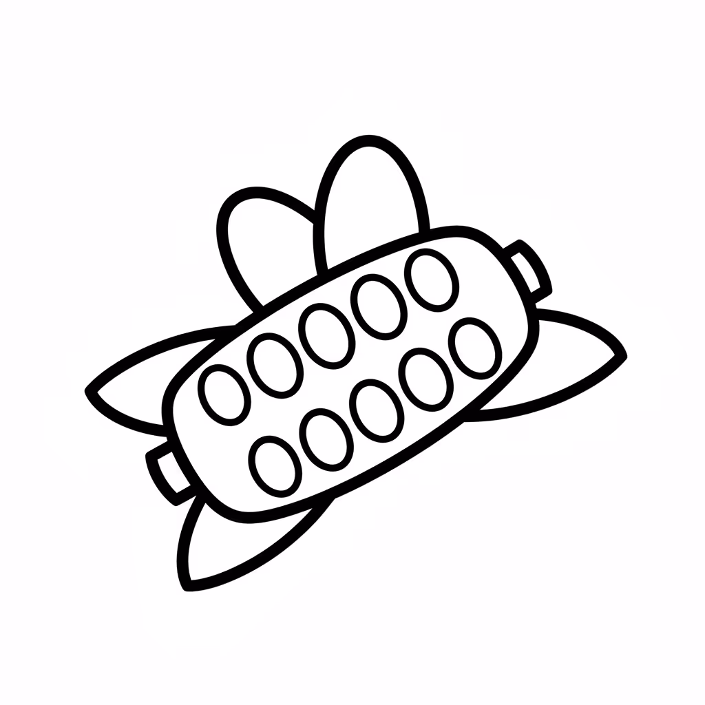 coloriage pour enfant à télécharger, niveau facile.