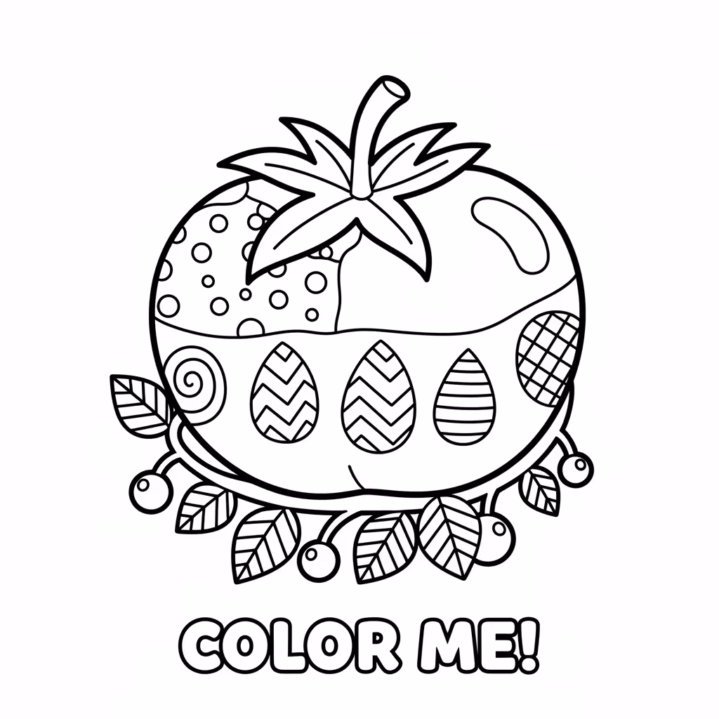 coloriage pour enfant à télécharger, niveau intermédiaire.