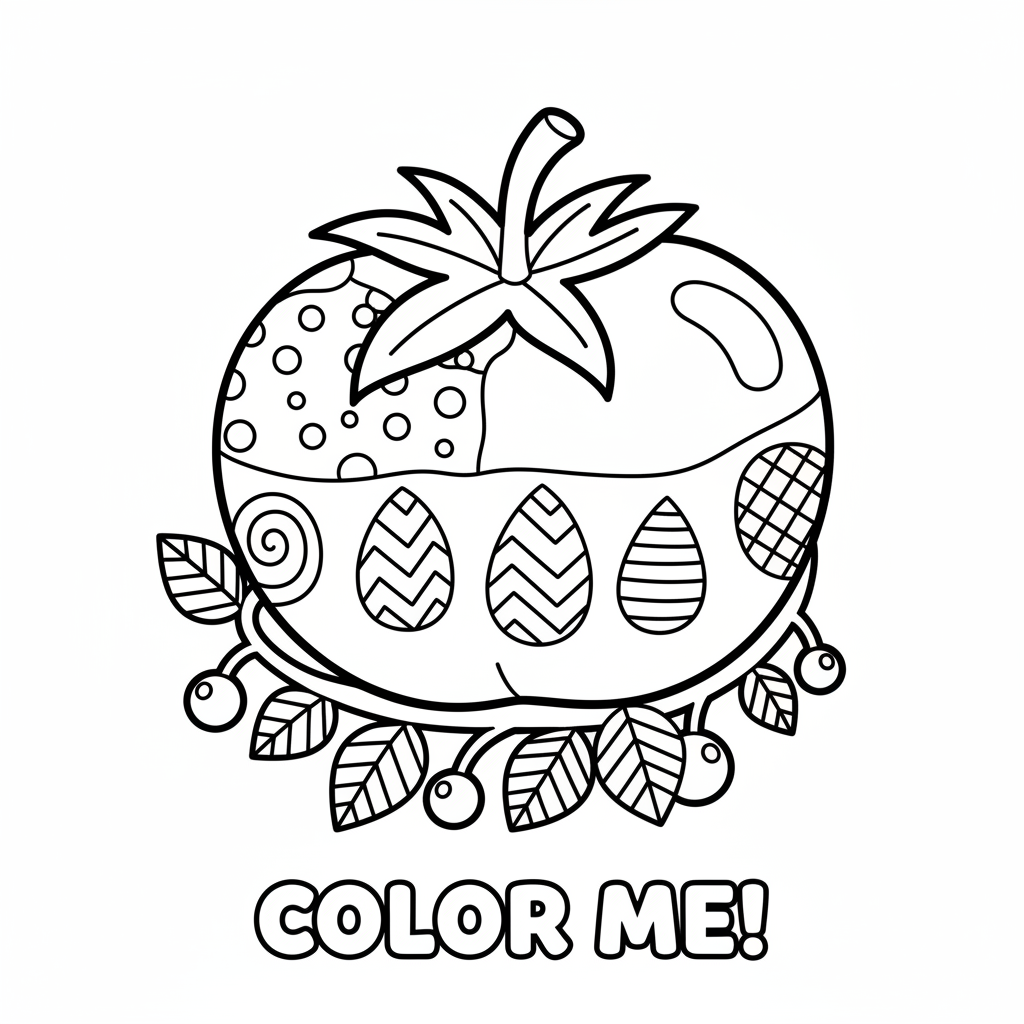 coloriage pour enfant à télécharger, niveau intermédiaire.