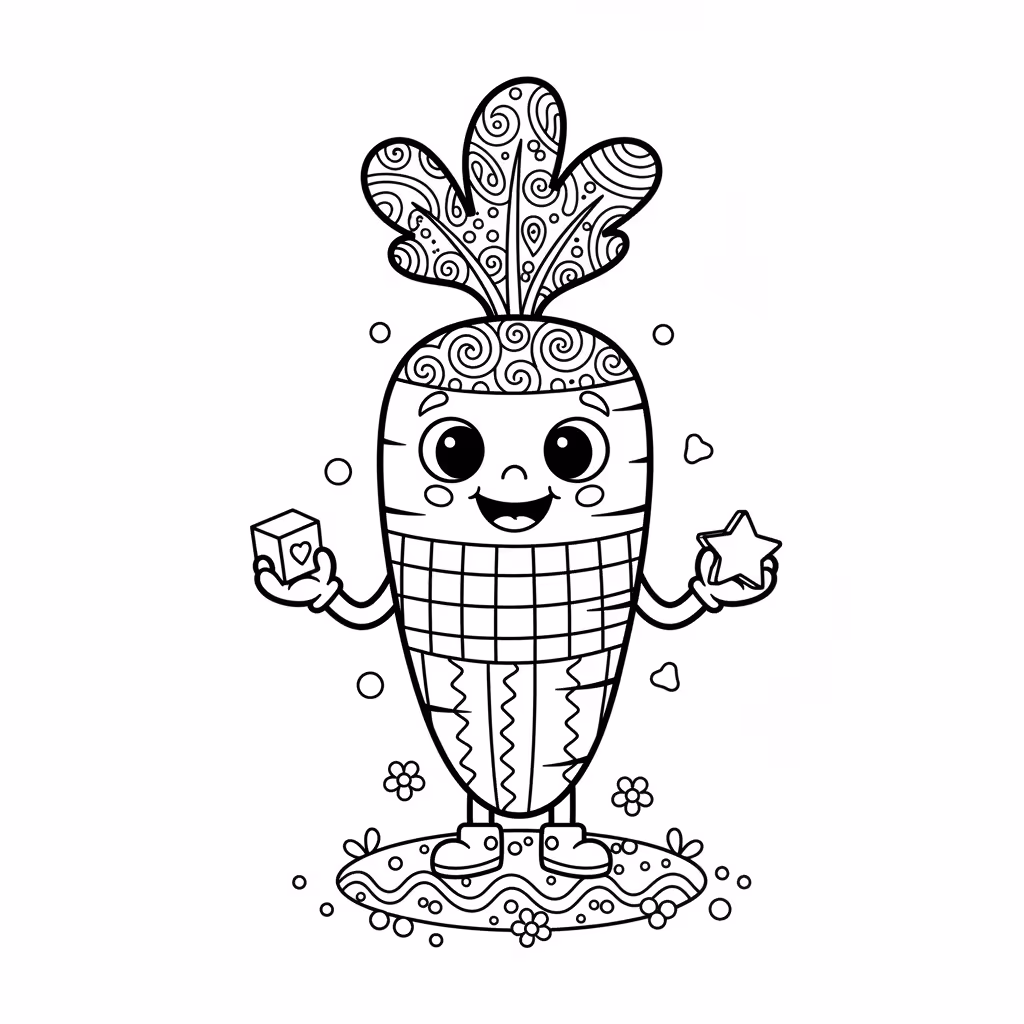 coloriage pour enfant à télécharger, niveau intermédiaire.