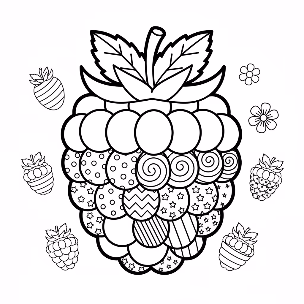 coloriage pour enfant à télécharger, niveau intermédiaire.