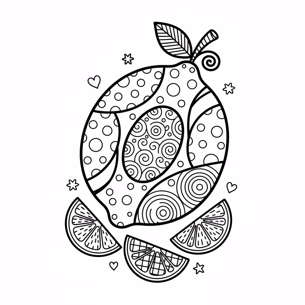 coloriage pour enfant à télécharger, niveau intermédiaire.