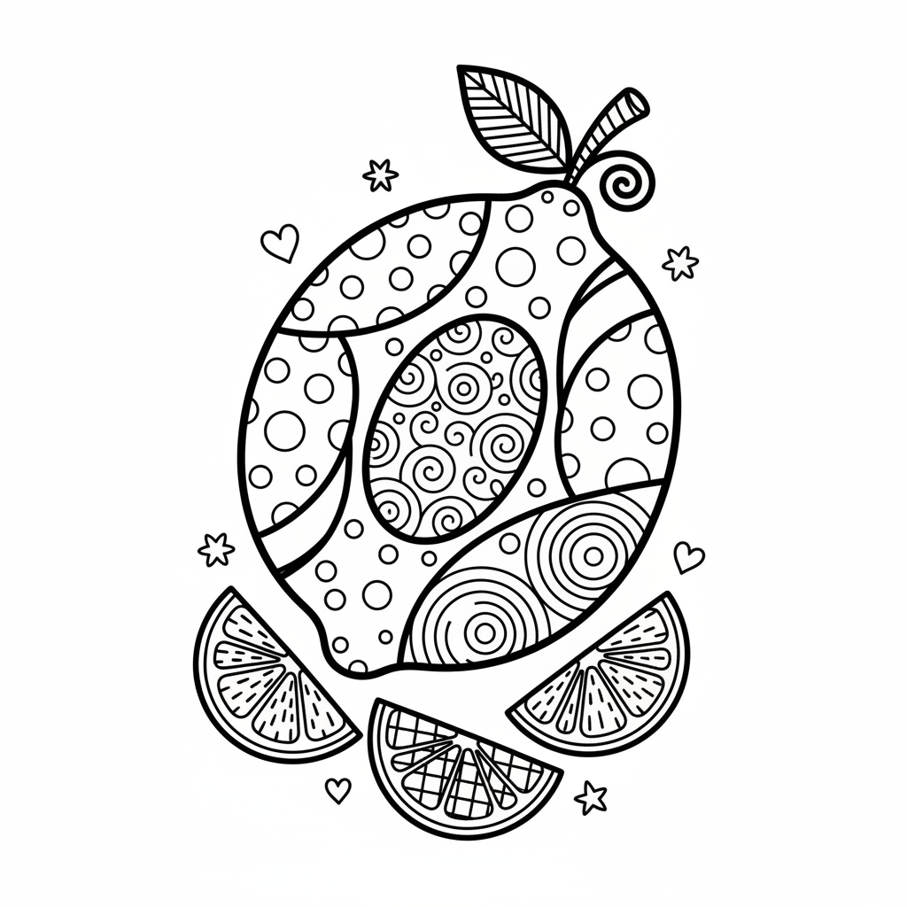 coloriage pour enfant à télécharger, niveau intermédiaire.