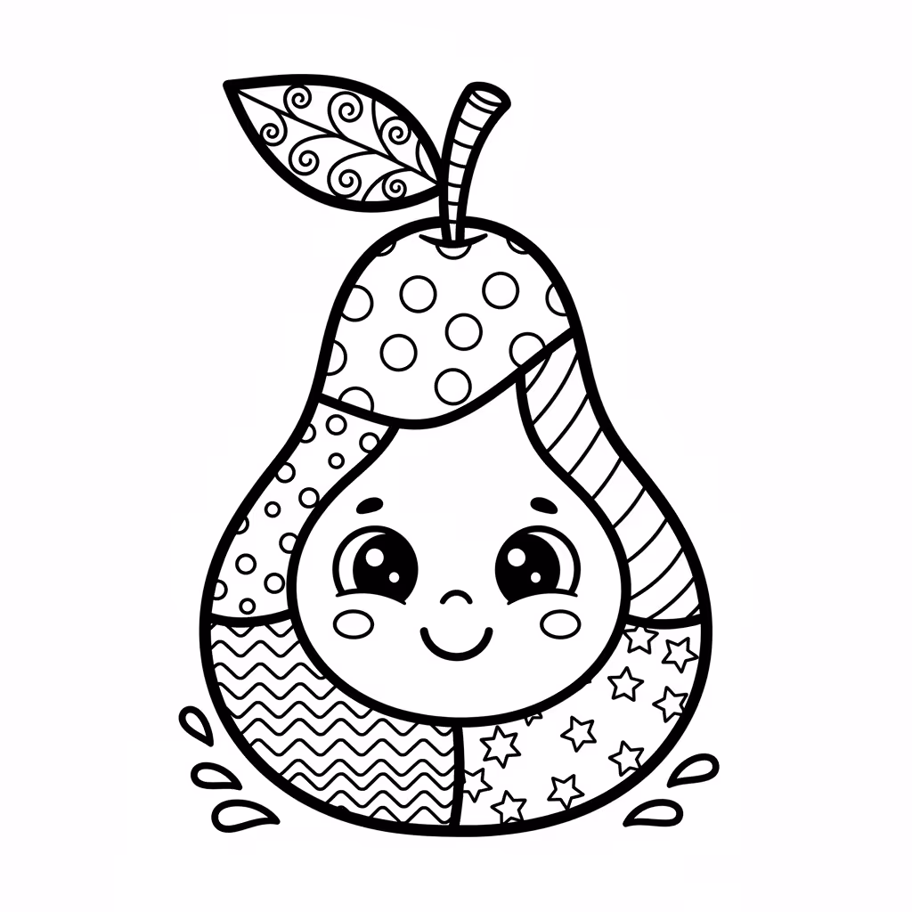 coloriage pour enfant à télécharger, niveau intermédiaire.
