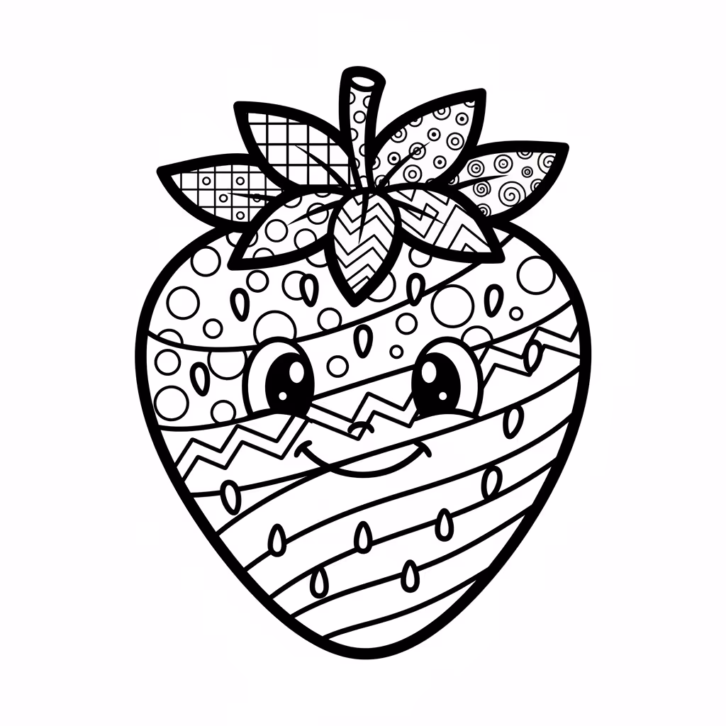 coloriage pour enfant à télécharger, niveau intermédiaire.