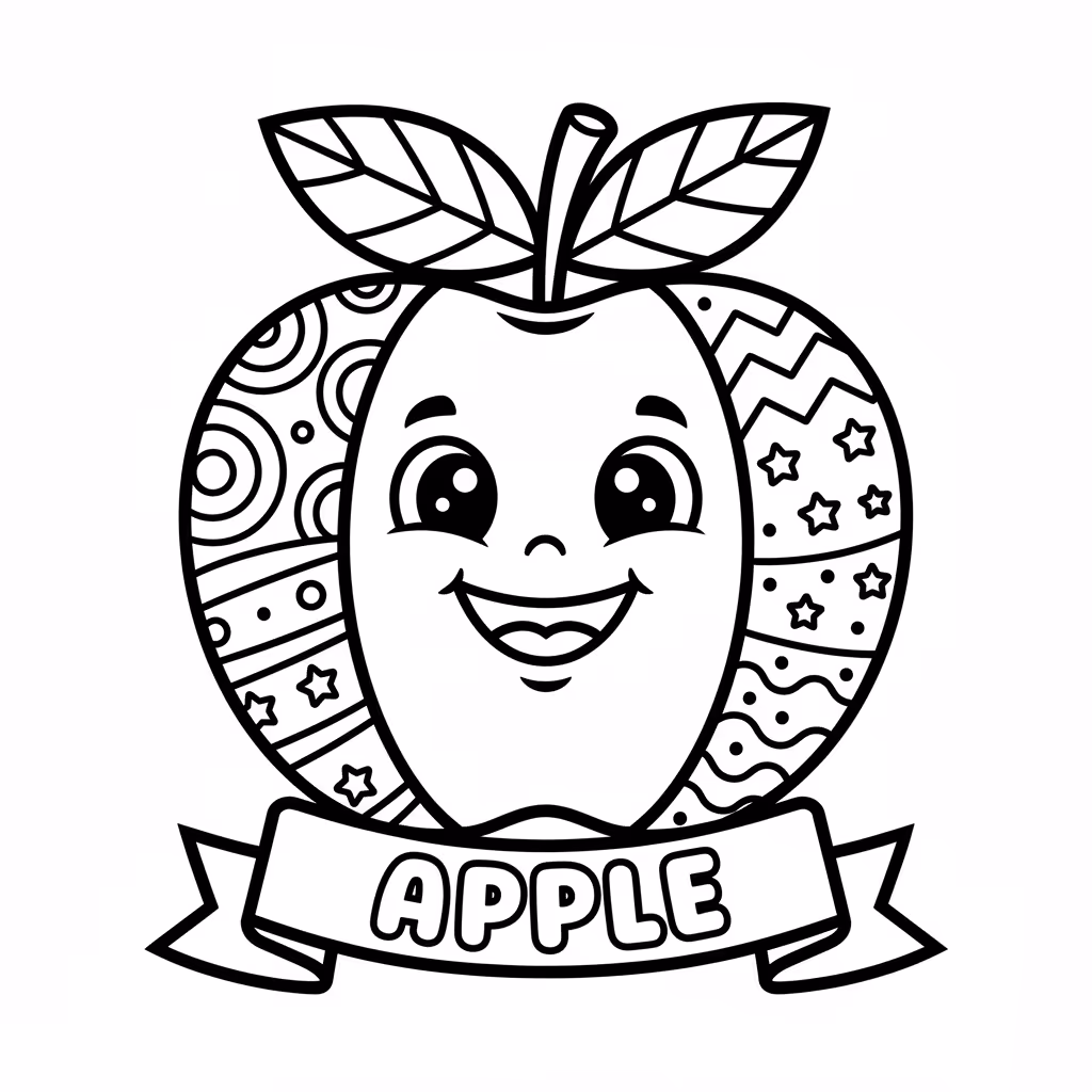 coloriage pour enfant à télécharger, niveau intermédiaire.