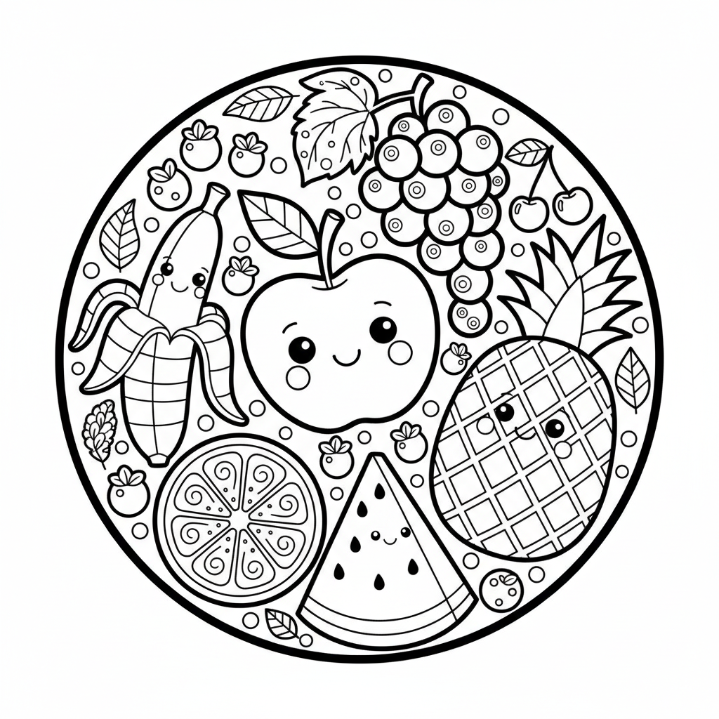 coloriage pour enfant à télécharger, niveau intermédiaire.