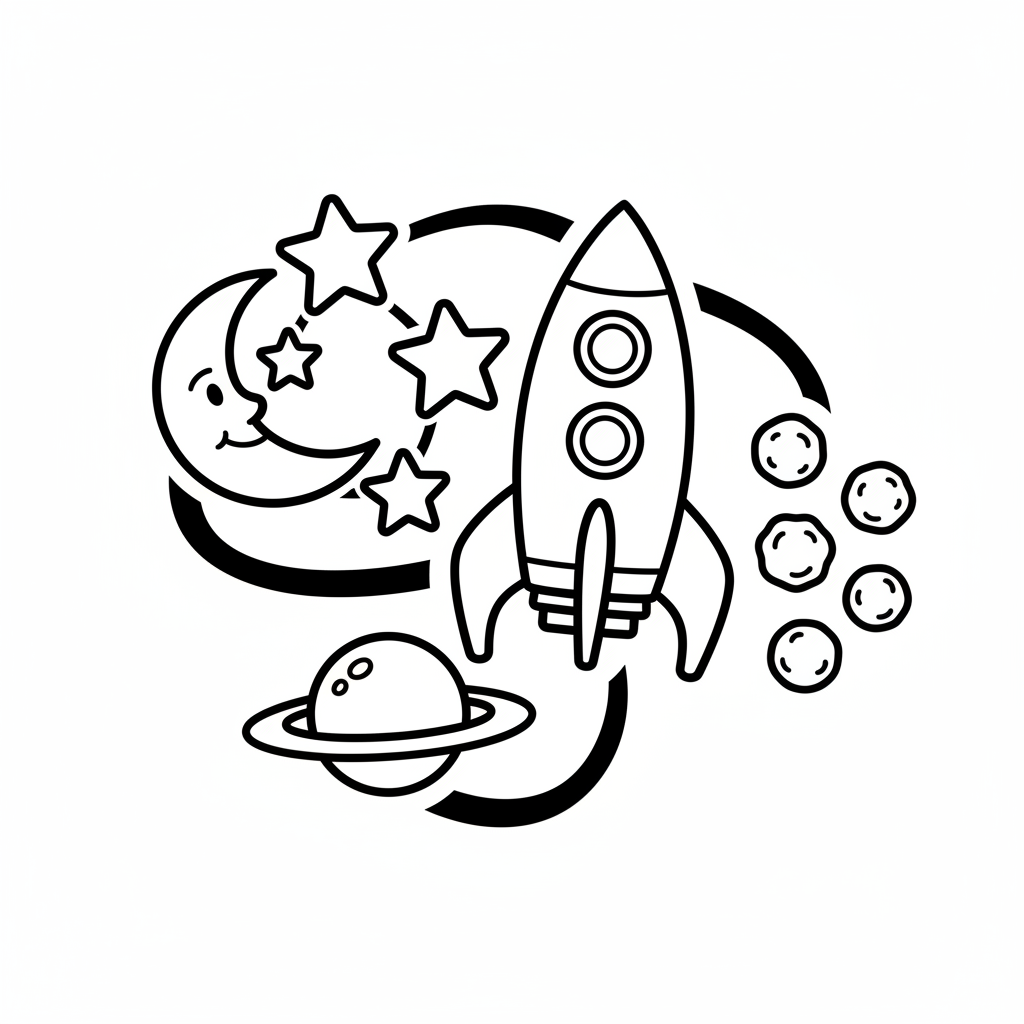 coloriage pour enfant à télécharger, niveau facile.