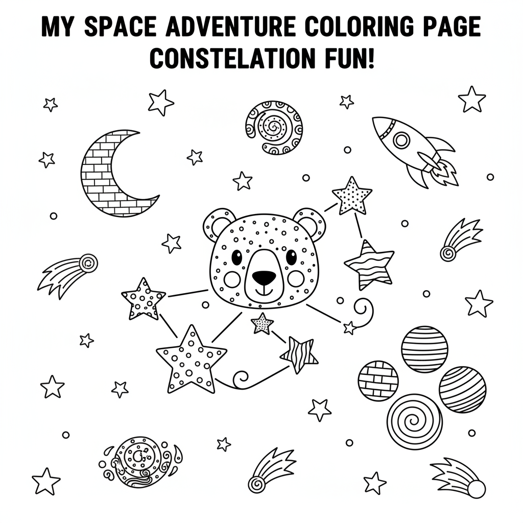 coloriage pour enfant à télécharger, niveau intermédiaire.
