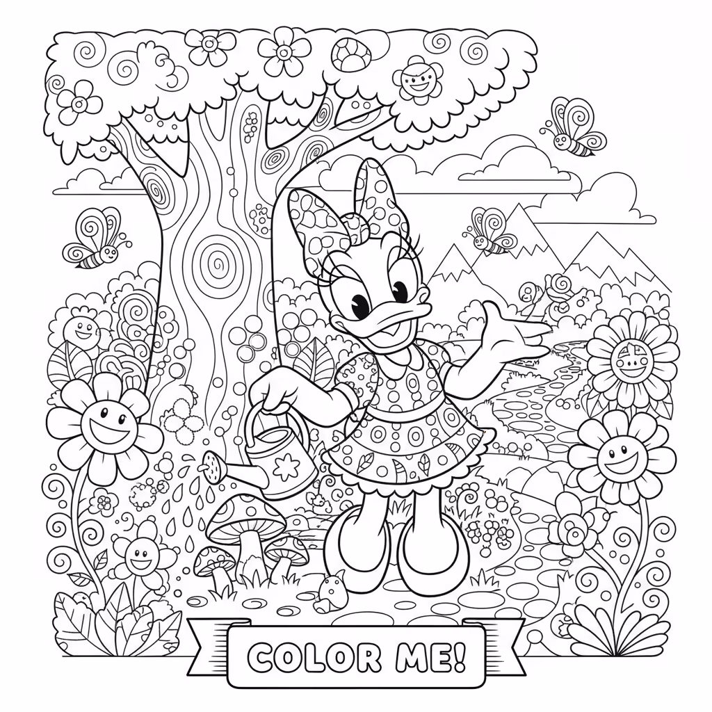coloriage pour enfant à télécharger, niveau intermédiaire.