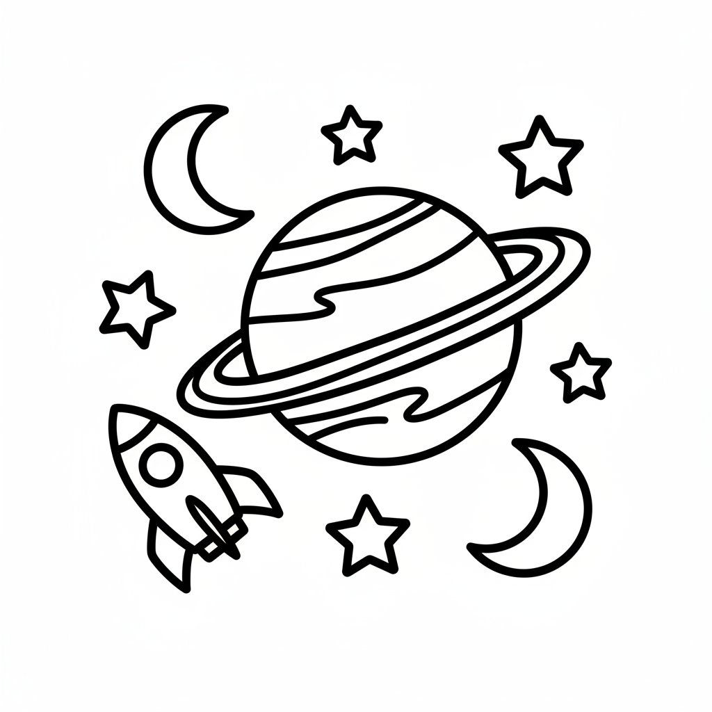 coloriage pour enfant à télécharger, niveau facile.