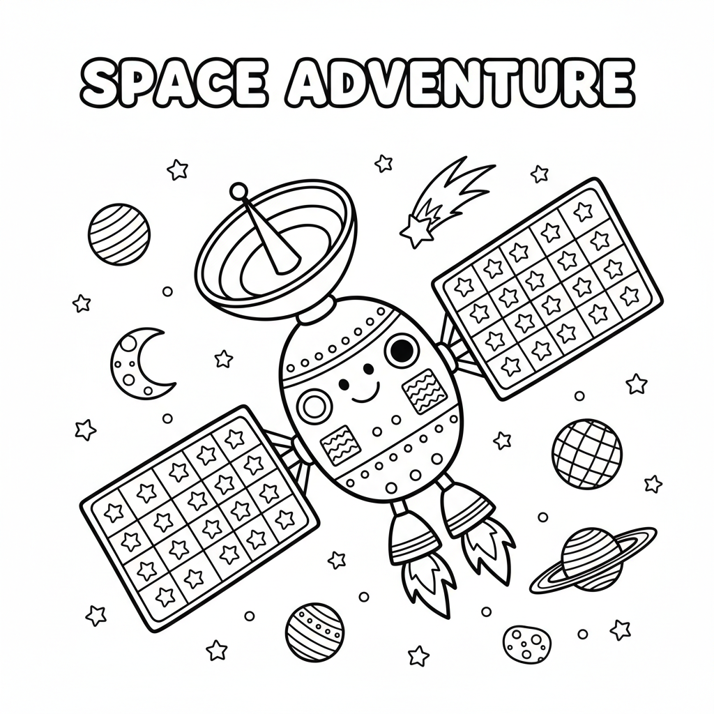 coloriage pour enfant à télécharger, niveau intermédiaire.