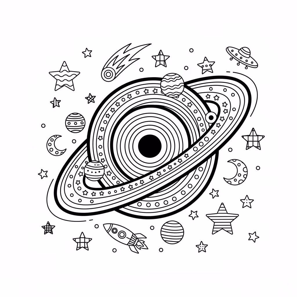 coloriage pour enfant à télécharger, niveau intermédiaire.