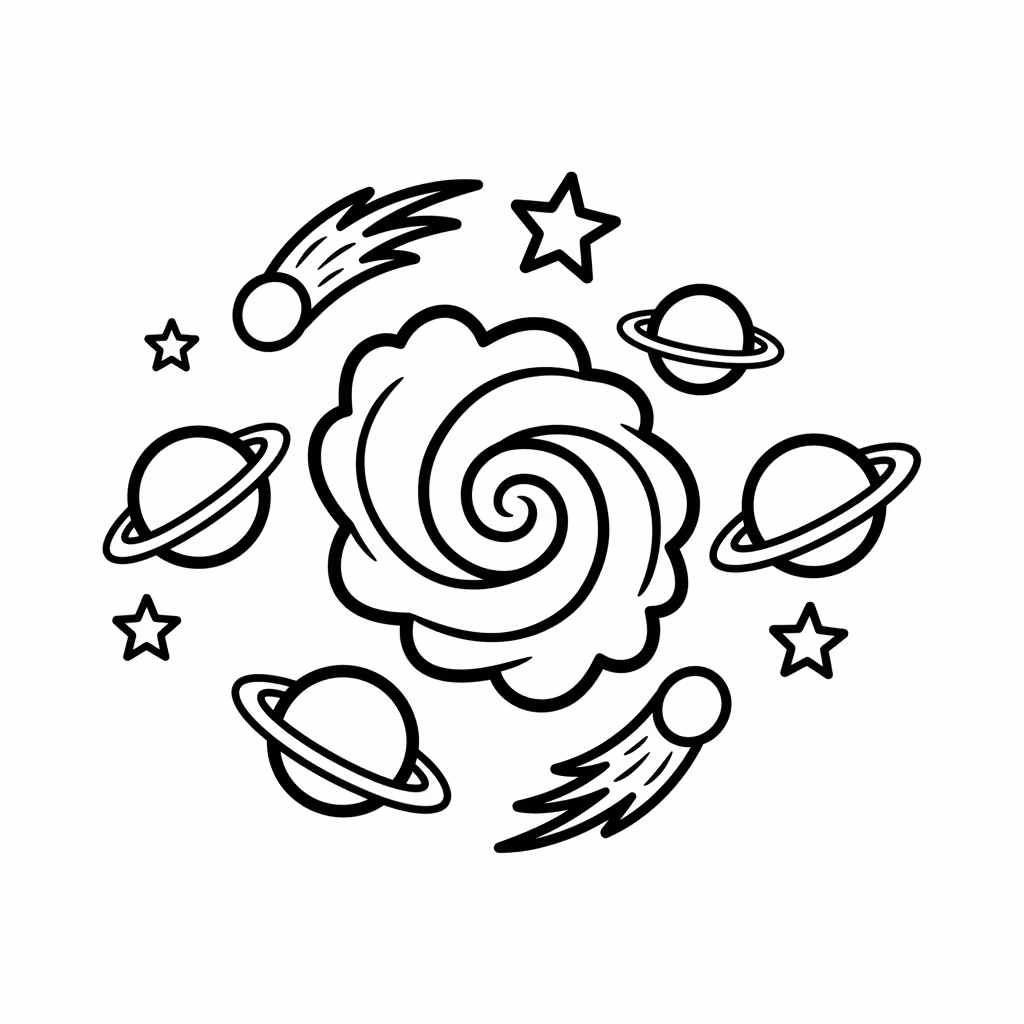 coloriage pour enfant à télécharger, niveau facile.