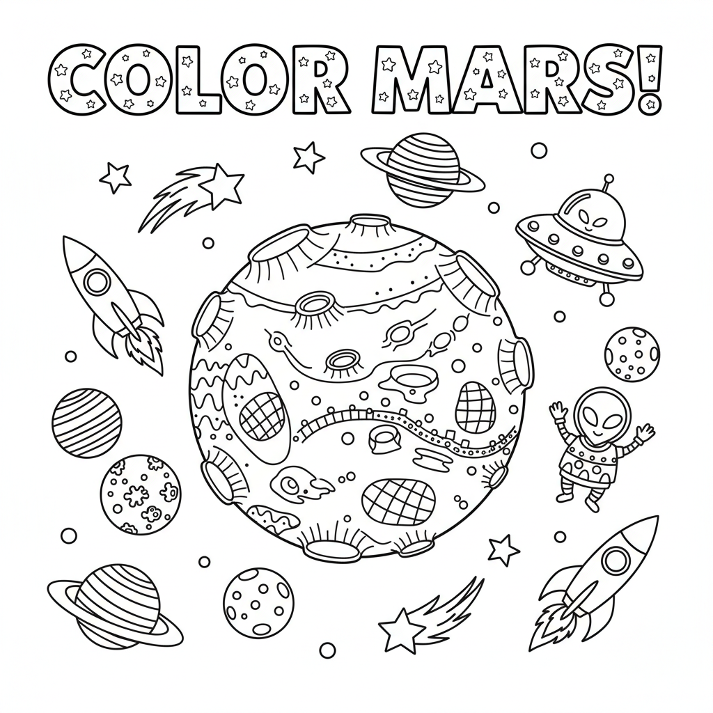 coloriage pour enfant à télécharger, niveau intermédiaire.