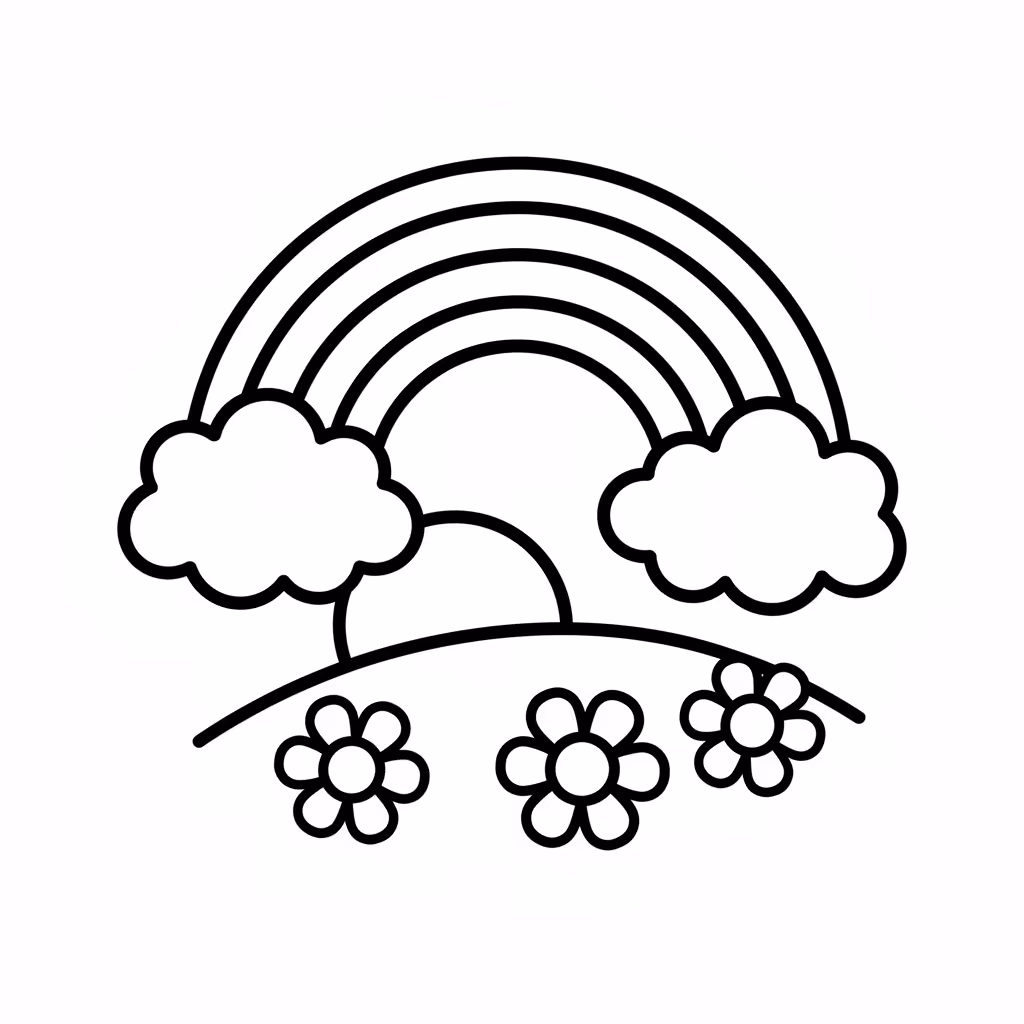 coloriage pour enfant à télécharger, niveau facile.