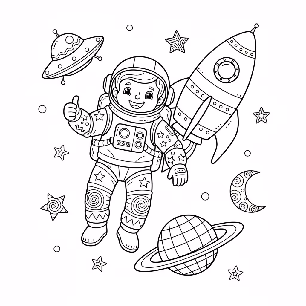 coloriage pour enfant à télécharger, niveau intermédiaire.