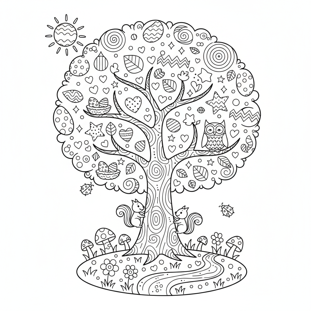 coloriage pour enfant à télécharger, niveau intermédiaire.