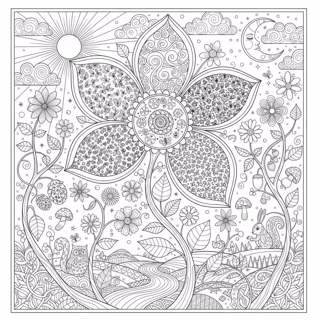 coloriage pour enfant à télécharger, niveau facile.coloriage pour enfant à télécharger, niveau difficile.
