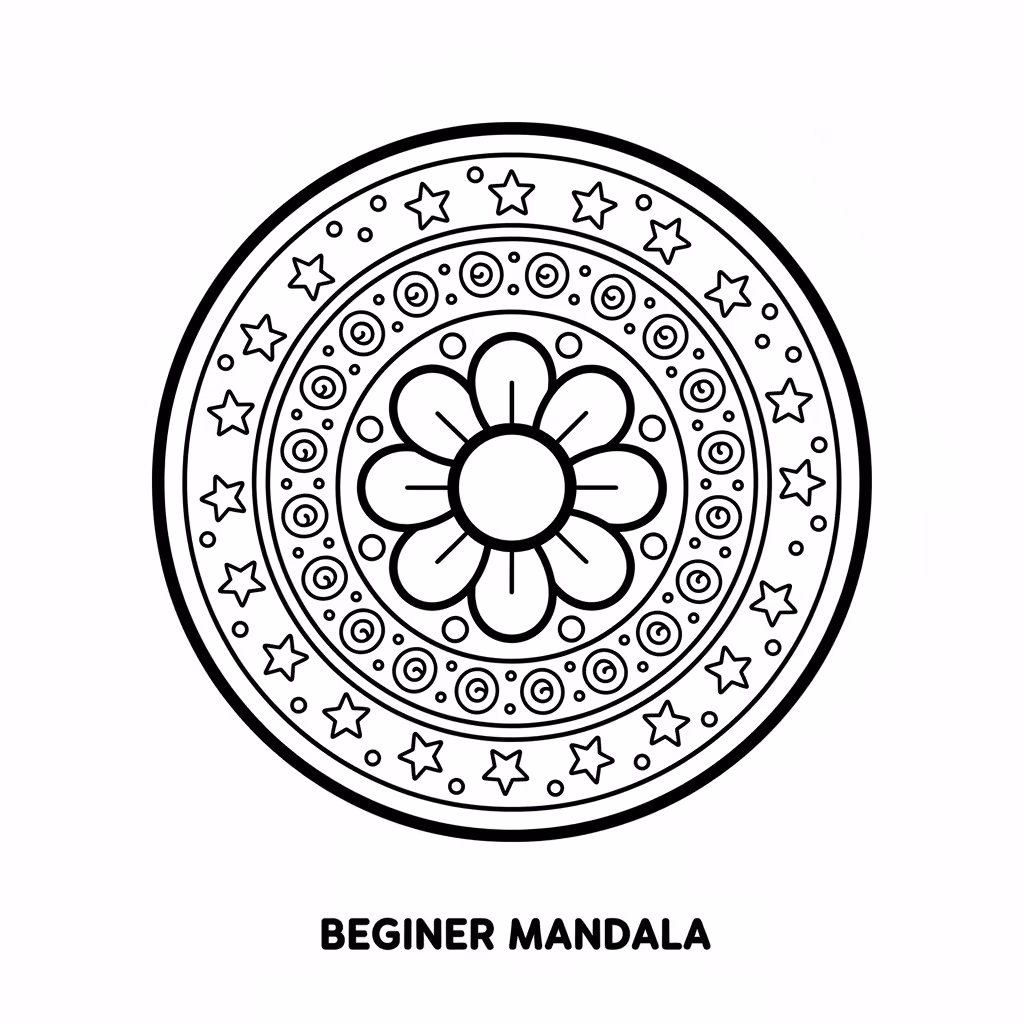 coloriage pour enfant à télécharger, niveau intermédiaire.