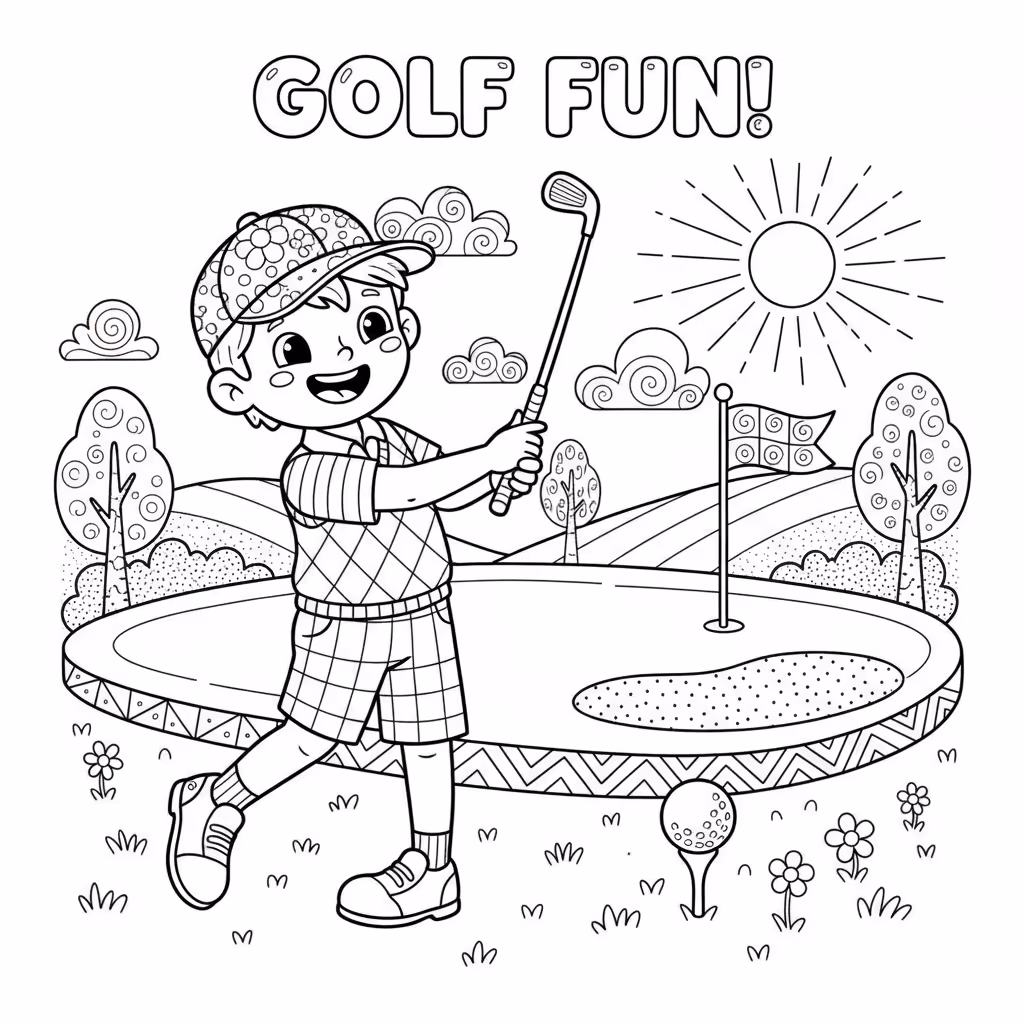 coloriage pour enfant à télécharger, niveau intermédiaire.