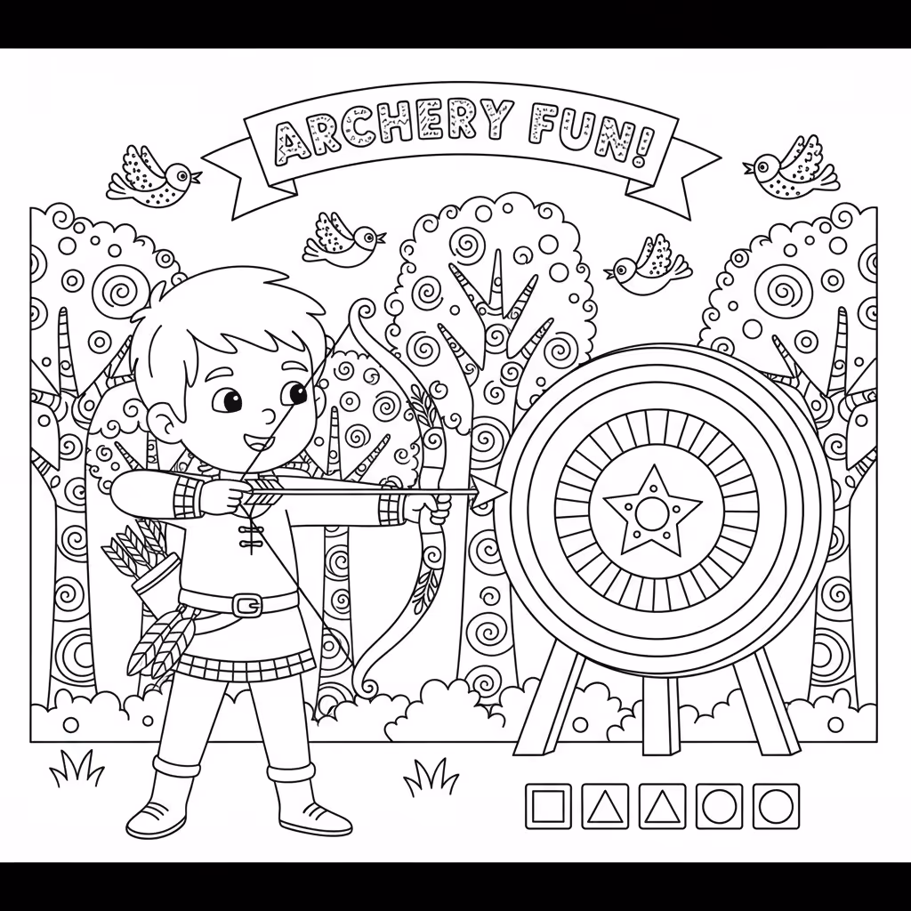 coloriage pour enfant à télécharger, niveau intermédiaire.