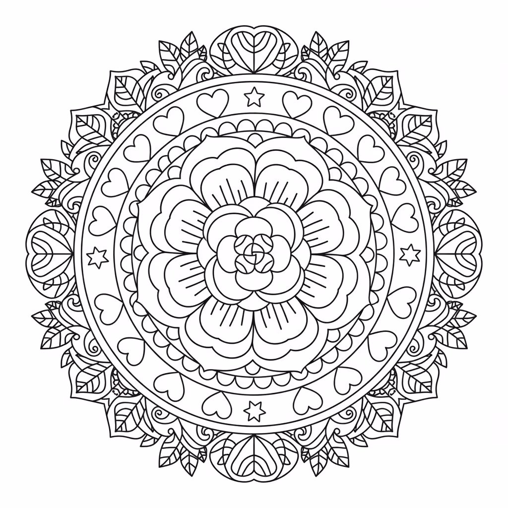 coloriage pour enfant à télécharger, niveau intermédiaire.