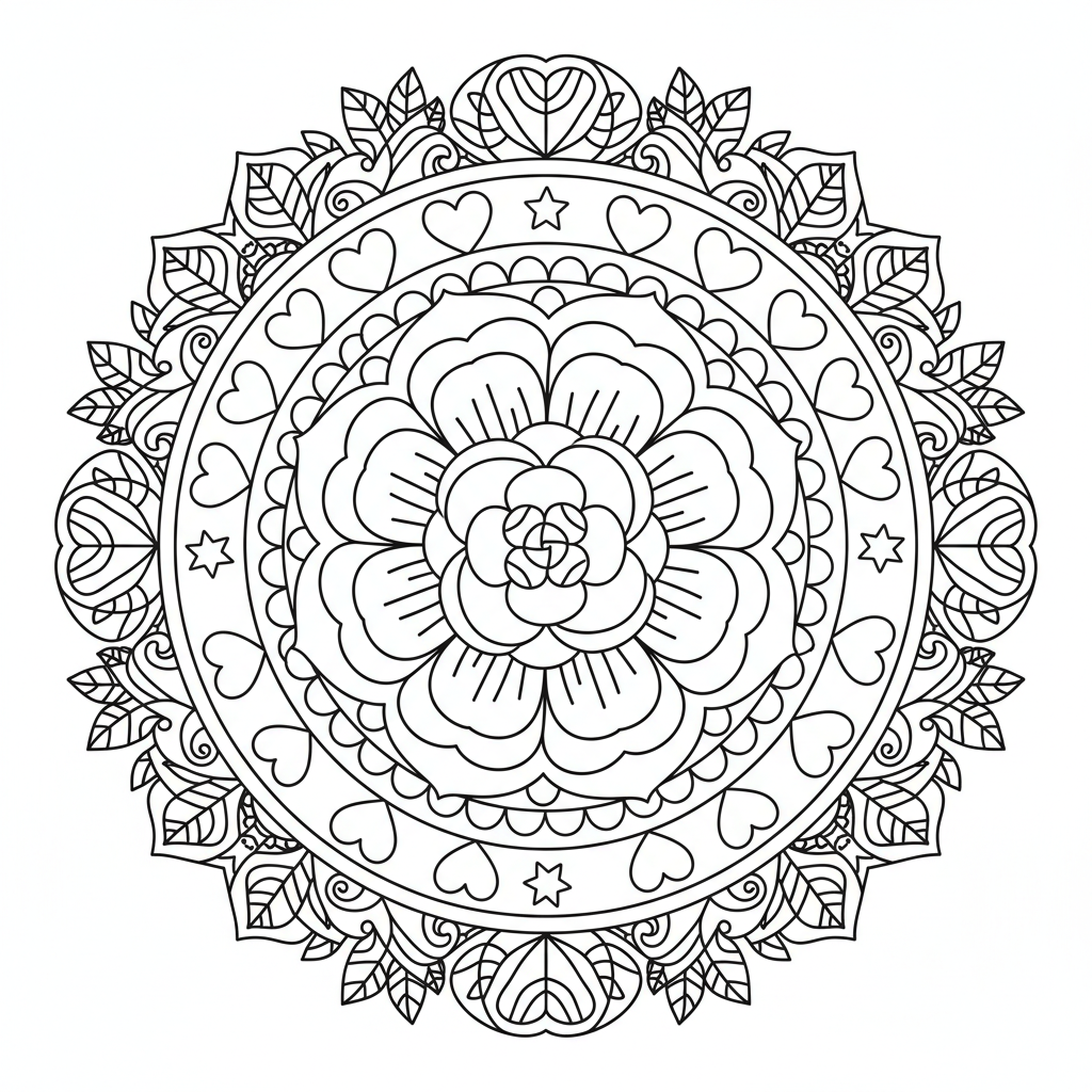 coloriage pour enfant à télécharger, niveau intermédiaire.