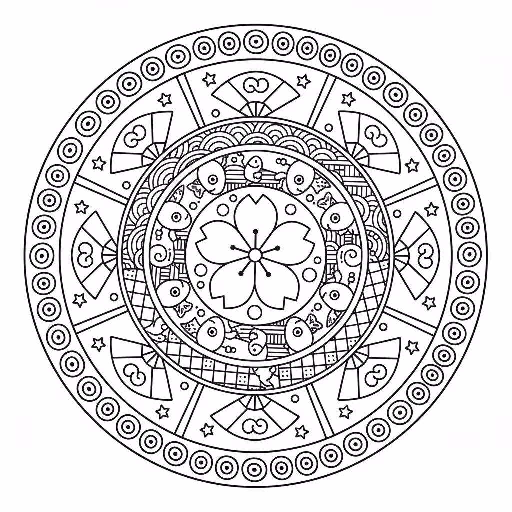 coloriage pour enfant à télécharger, niveau intermédiaire.